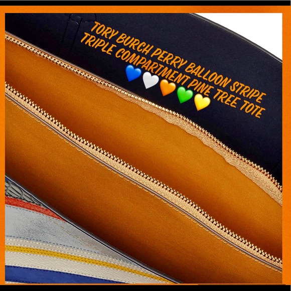 SOLD‼️TORY BURCH PERRY TRIPLE COMPARTMENT TOTE BAG - Picture 5 of 6